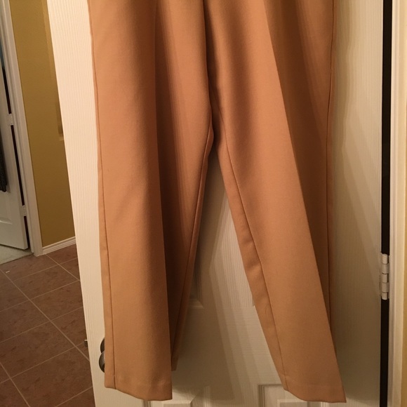 Sag Harbor Pet tan wool fully lined suit size 16 - Picture 5 of 5